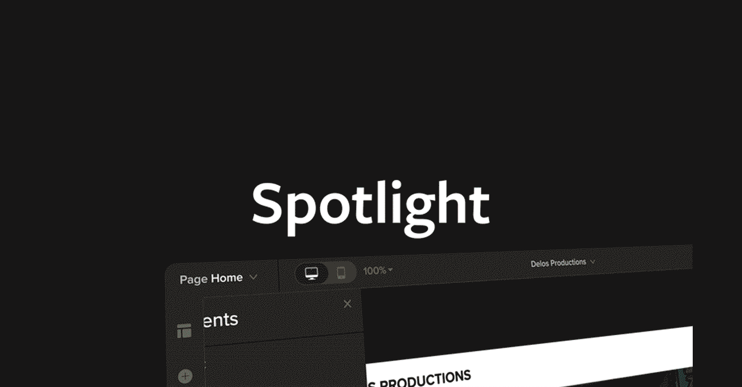 GIF demonstrating Spotlight's Playlist features.
