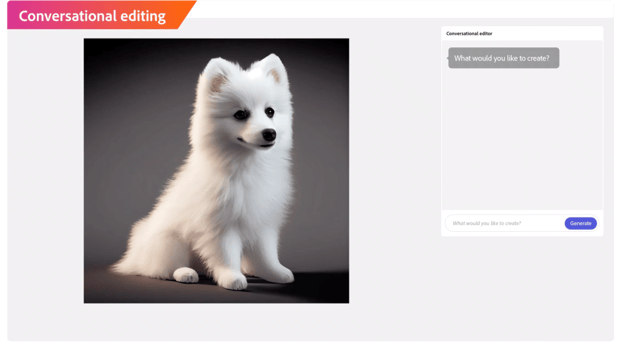 Adobe Firefly conversational editing