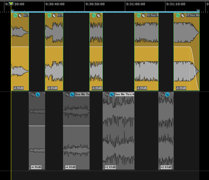 Screenshot of mastering screen for Madame Gahndi's "See Me Thru"